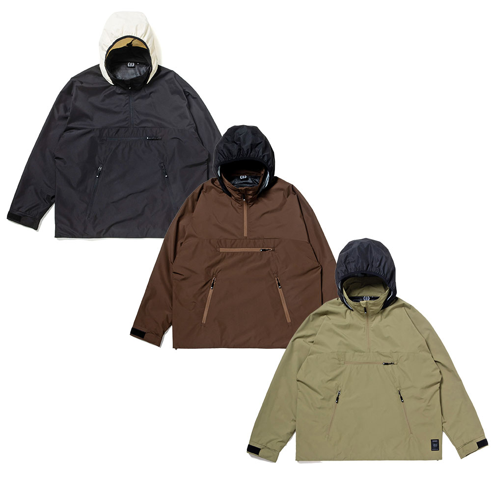 430 FOURTHIRTY フォーサーティー PCBL ANORAK 25-001 2025年1月入荷先行予約 バッカブル アノラックジャケット シンプル ワンポイント