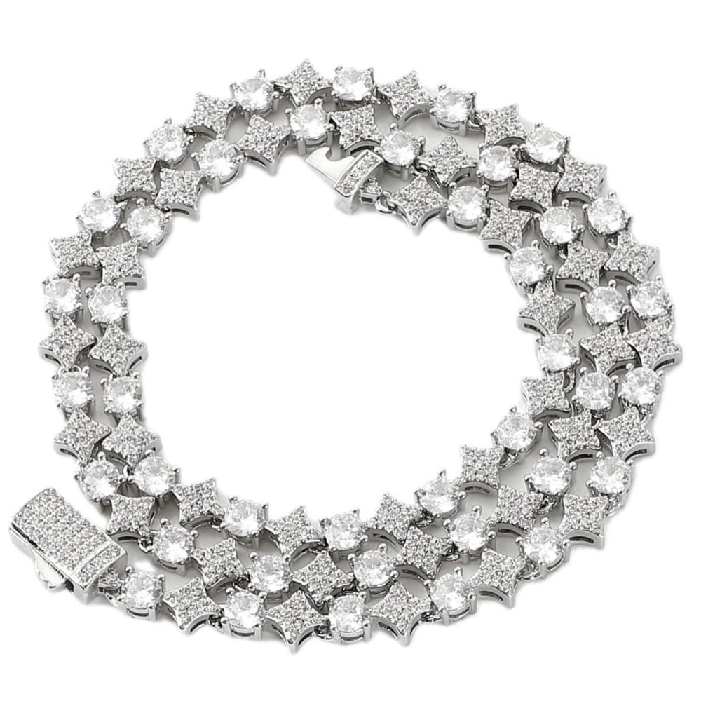 【2倍ポイント】$ole only ソールオンリー $ole only Starlink Tennis Necklace No.2 ネックレス チェーン スター アクセサリー|BATTLE LINE