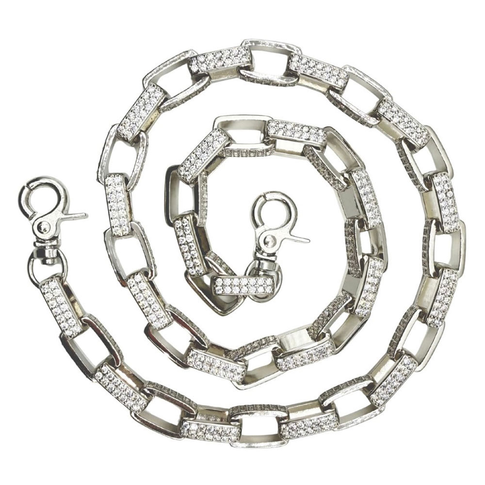 $ole only ソールオンリー $ole only CZ Diamond Box Wallet chain 24inch 10mm No.72 ウォレットチェーン｜BATTLE LINE