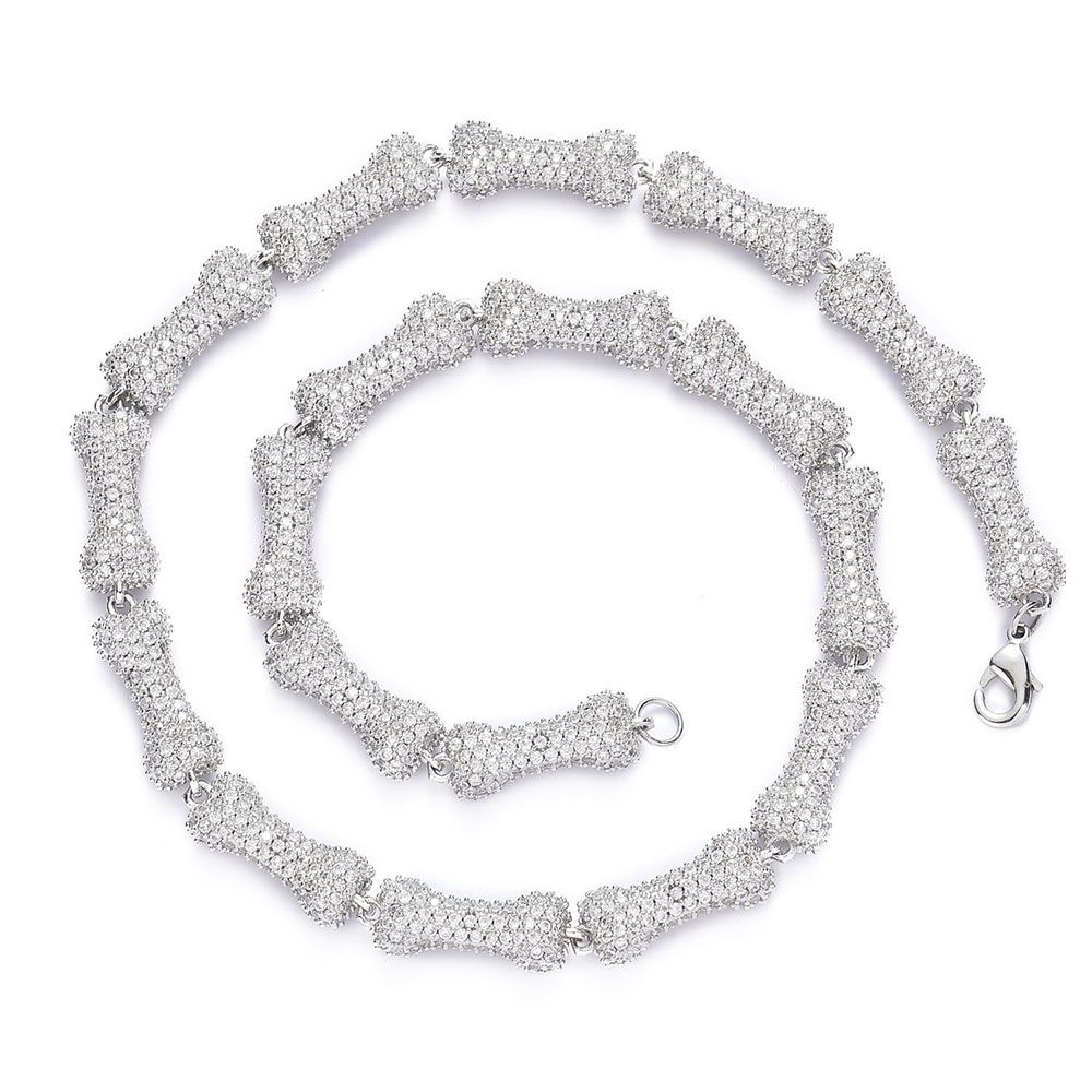 【2倍ポイント】$ole only ソールオンリー ボーンチェーン ネックレス シルバー No.28 シルバーネックレス アクセサリー ジュエリー 有名ラッパー着用