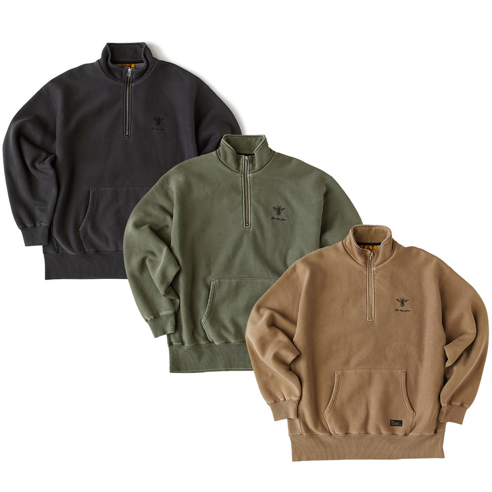 FAT ハーフジップTシャツ XL 楽天市場】FAT エフエーティー FIGUP ハーフジップスウェット : ONE