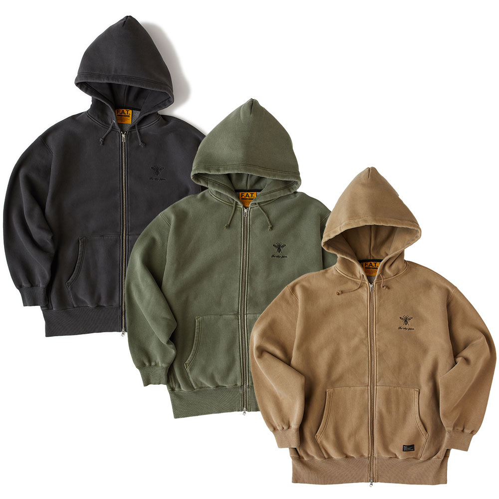 FAT エフエーティー 23aw ZIPMENT ジップパーカー FAT エフエーティー 23aw ZIPMENT ジップパーカー