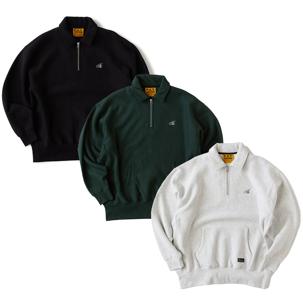 楽天市場】FAT エフエーティー FIGUP ハーフジップスウェット : ONE