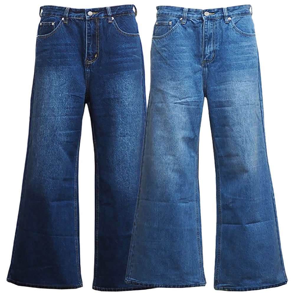 楽天市場】BAGARCH バガーチ WIDE FLARE DENIM PANTS BH-1756 デニム