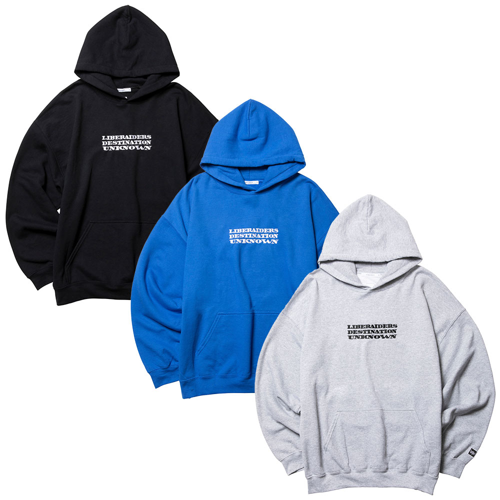 Liberaiders リベレイダース DOLLAR FONT EMBROIDERY HOODIE 733052601 フーディー パーカー 定番ロゴ 刺しゅう