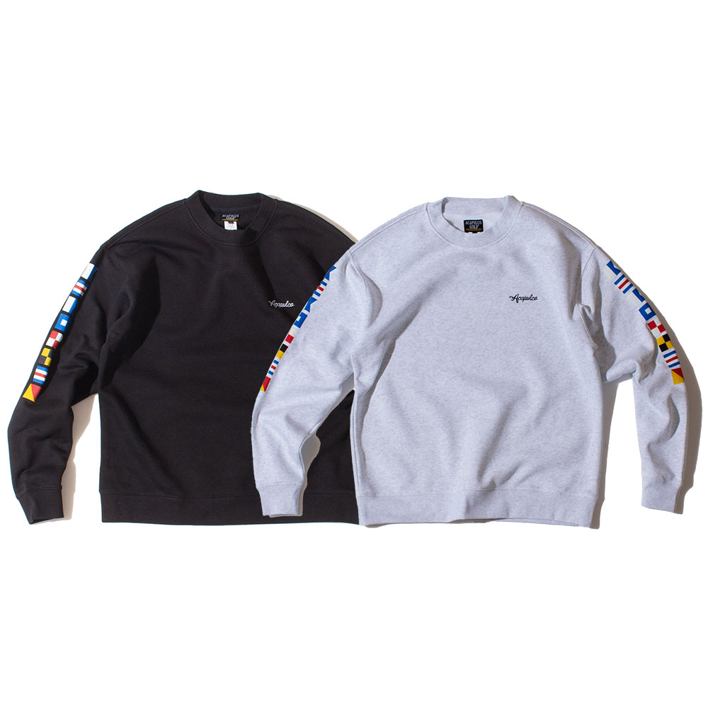 楽天市場】ACAPULCO GOLD アカプルコゴールド C-O-D-E CREW SWEATSHIRT