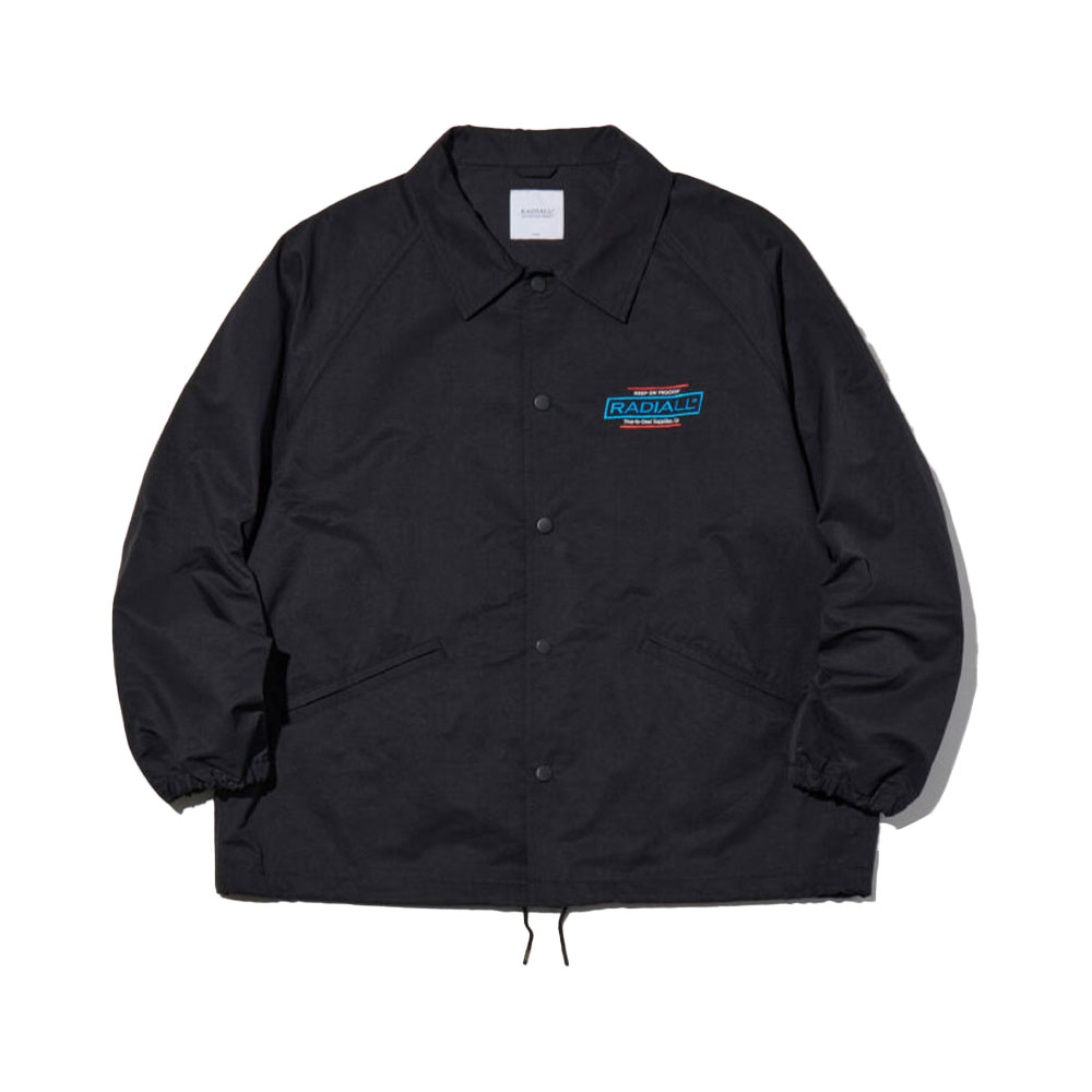 【2倍ポイント】RADIALL ラディアル Heartbeat WINDBREAKER JACKET RAD-25MW-JK002 コーチジャケット ライトアウター 上着 ブランドロゴ