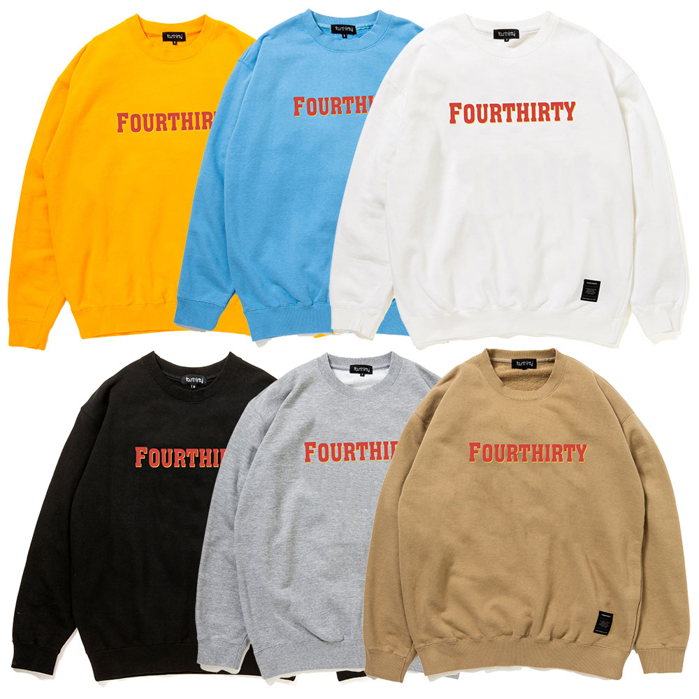 【2倍尖んがり】430 FOURTHIRTY フォーサーティー NF \"MECHANIC GIRL\"" C/N SWEAT 26-061 汗水 調教師"