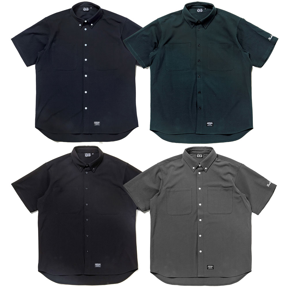 430 FOURTHIRTY フォーサーティー S/S RES SHIRT 26-006 2026年3月入荷先行予約 シャツ 半袖シャツ ボタンダウン 春夏