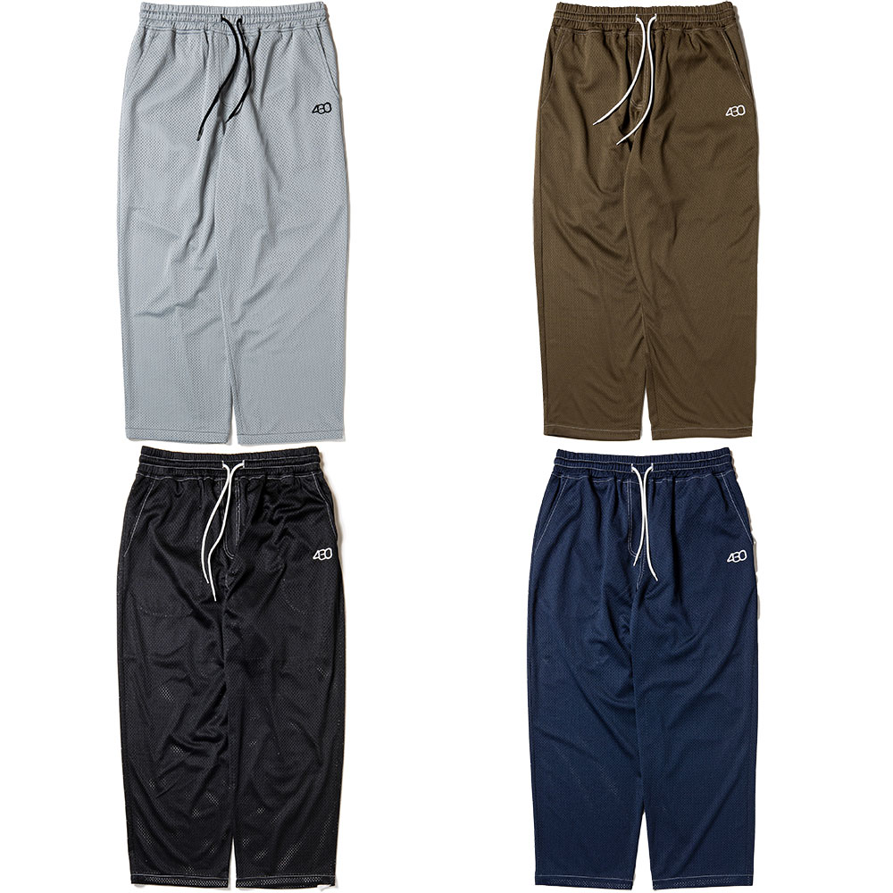 430 FOURTHIRTY フォーサーティー MESH TROUSER PANTS 26-093 2026年6月入荷先行予約 パンツ ボトムス ワイドシルエット