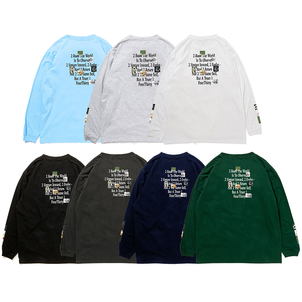 430 FOURTHIRTY フォーサーティー NF \"SUMMER GIRL\"" L/S TEE 26-127 2026年8月入荷此れから取っておく 流汗 調教師"