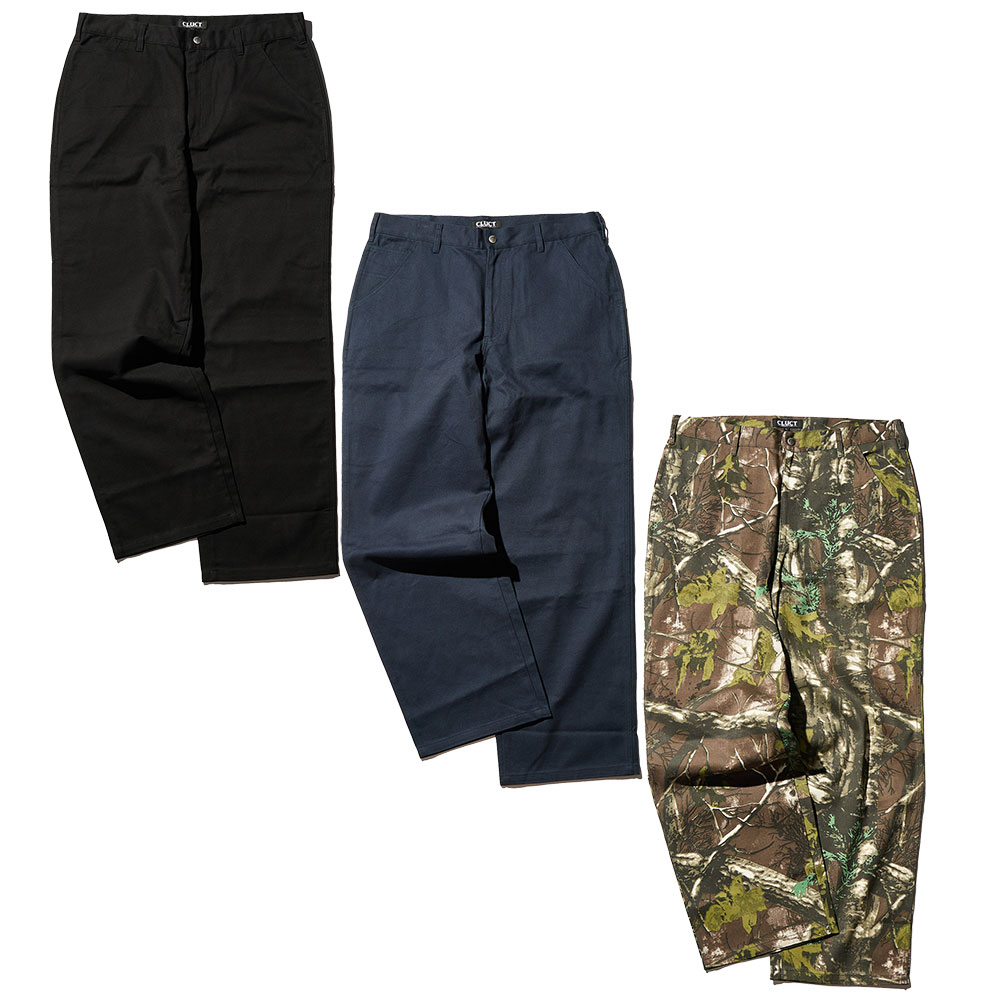 【2倍ポイント】CLUCT クラクト CASPER[PANTS] 05236 2026年7月入荷先行予約 パンツ ボトムス ワークパンツ リアルツリー ストリート ワンポイント 人気｜BATTLE LINE