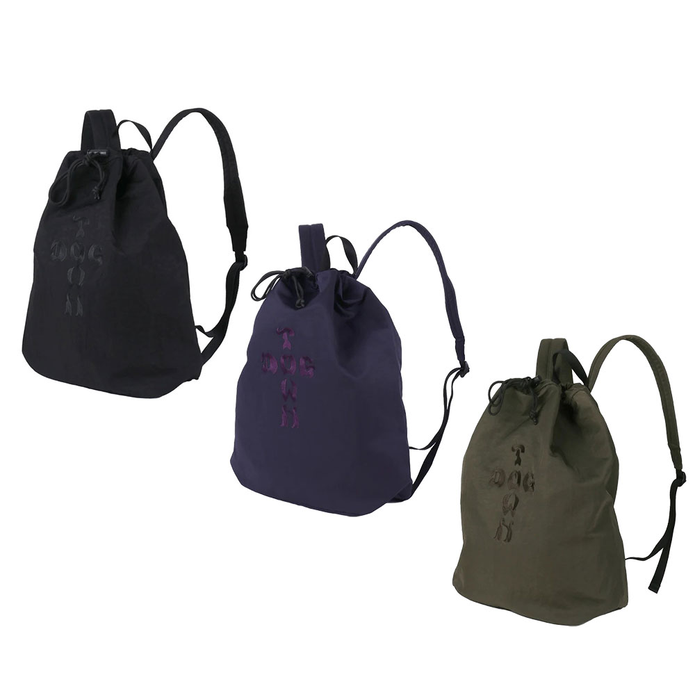 【楽天市場】DOGTOWN ドッグタウン CROSS LOGO KNAPSACK DT-B-005 ナップサック クロスロゴ 刺しゅう 定番 ...