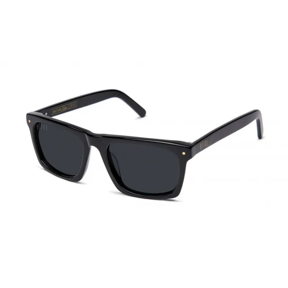 【2倍ポイント】9FIVE / nine five （ナインファイブ）9five One (Watson) Black Sunglasses サングラス オシャレメガネ 高級感