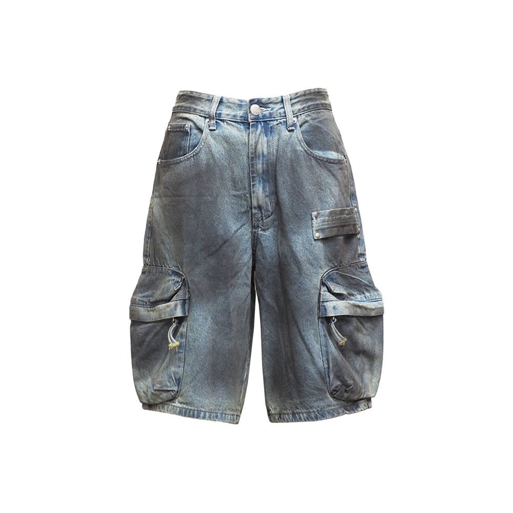 【2倍ポイント】BAGARCH バガーチ DUSTER DENIM SHORTS BH-1718 デニムショーツ ハーフパンツ 短パン AK-69 HIP HOP ヒップホップ|BATTLE LINE