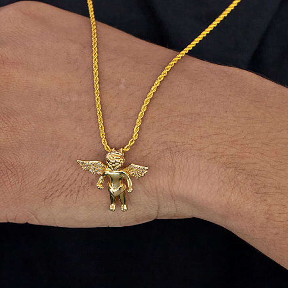 【20倍ポイント】GoldenGilt ゴールデンギルト CNC Micro Cherub ネックレス チェーン ジュエリー アクセサリー メンズ ブランド ストリート ストリート系 人気