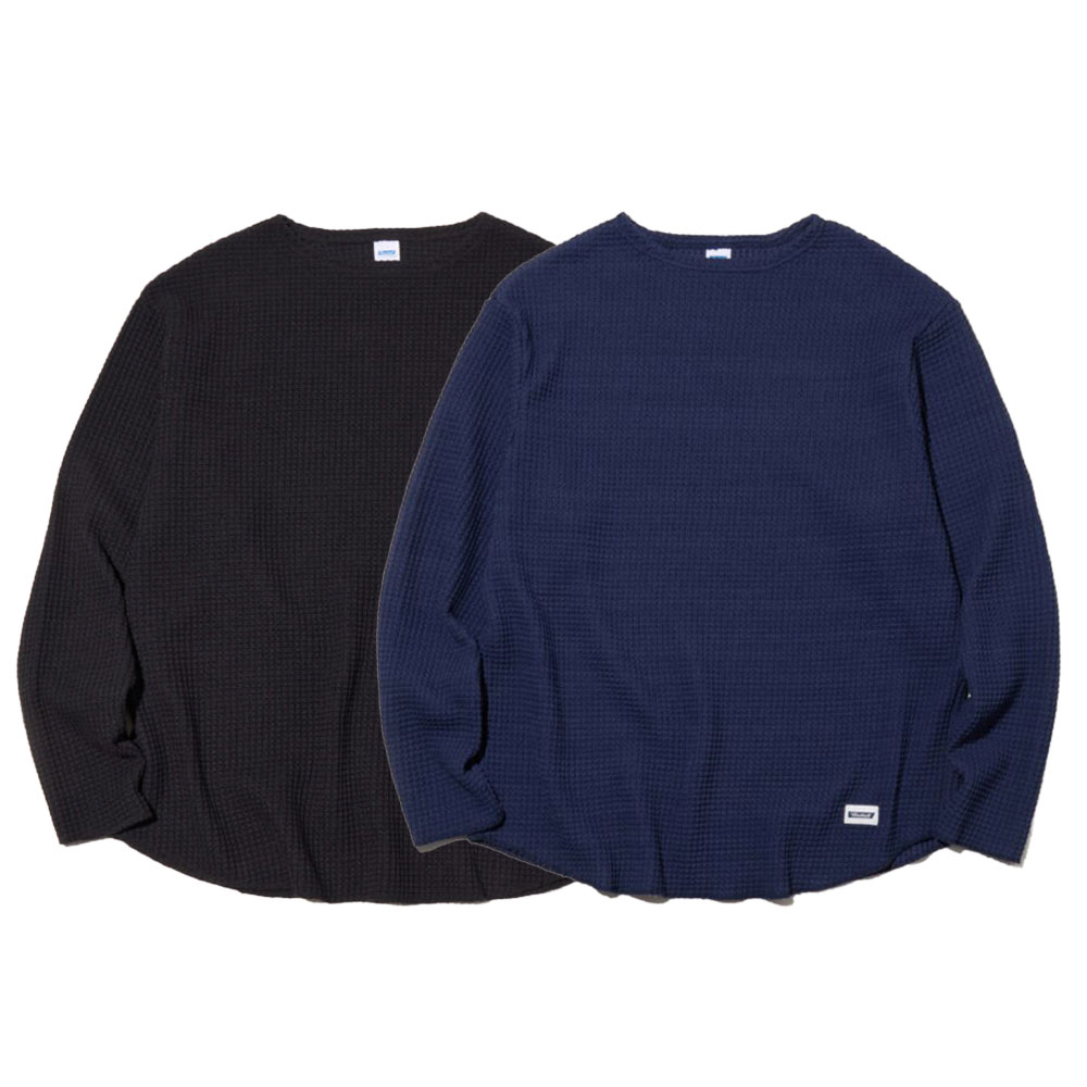 【百貨店大売り出し/30%OFF】RADIALL ラディアル Big Waffle BOAT NECK T-SHIRT L/S RAD-BWF001 サーマル ワーヘル 長袖 ワンポイントロゴタイプ