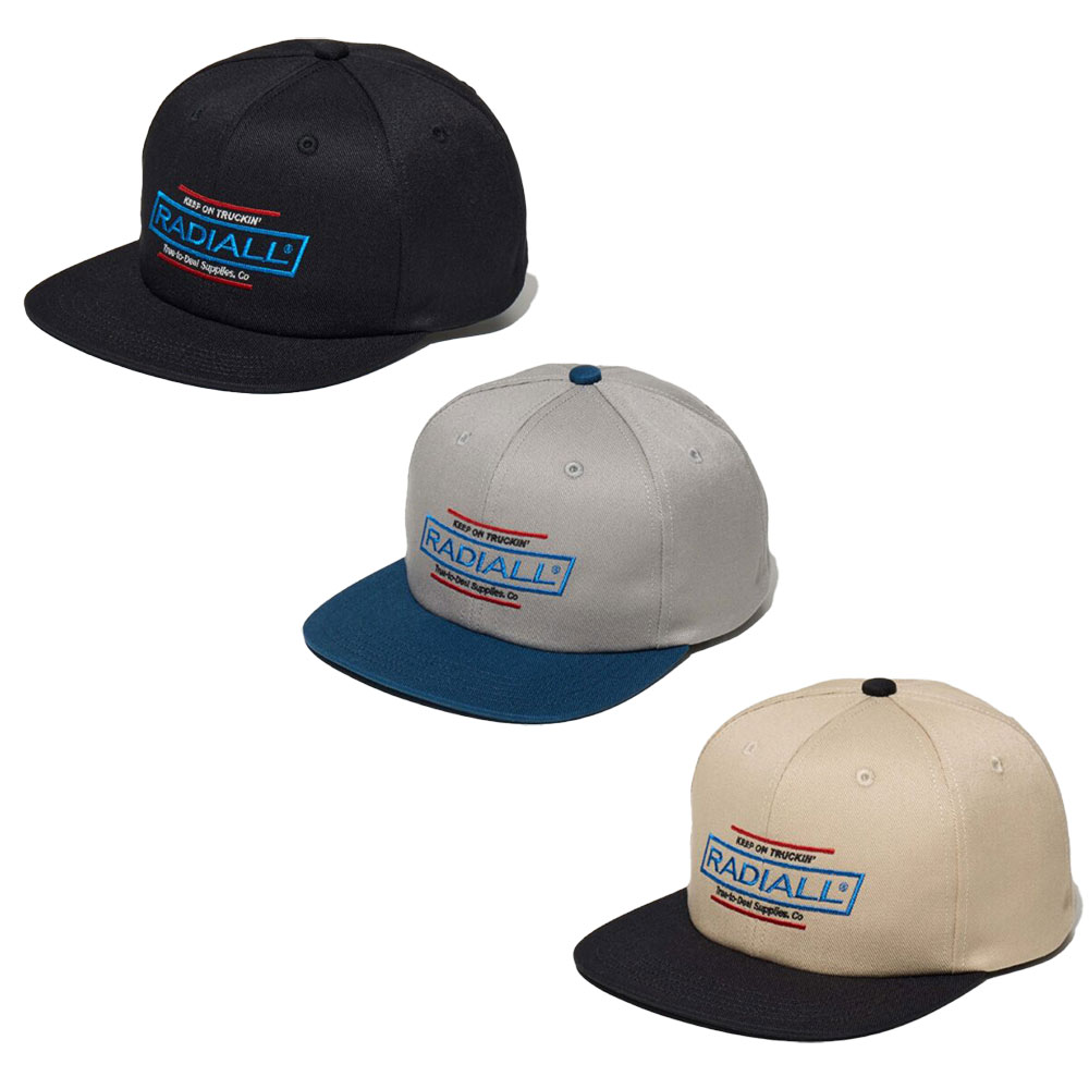 RADIALL ラディアル Roadside BASEBALL CAP RAD-25MW-HAT001-02 ベースボールキャップ シックスパネル ハット 帽子