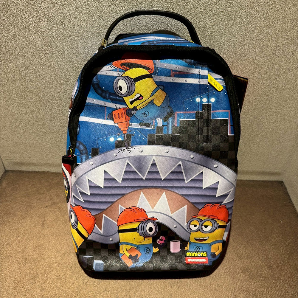 【20倍ポイント】SPRAY GROUND スプレーグラウンド MINION AND SPRAYGROUND SIGN BACKPACK B7791 バッグパック リュック ミニオン