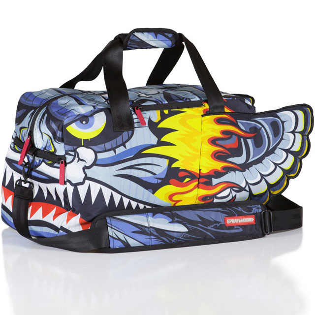 Spray Ground Sprayground Duffle Bag Duffel Head Hunter Wing Trippy Jungle Collection D071 Mail Order Fashion Is Cool