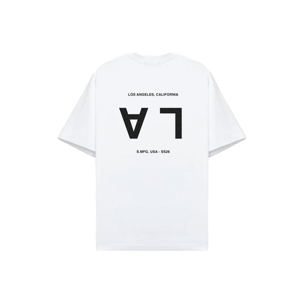 【百貨店大売り出し/20%OFF】STAMPD スタンプド SS26 天使の都市 RELAXED TEE M4253TE ティーシャツ カットソー 半袖 ブランド名ロゴタイプ 分かりやすい ラグジュアリー 高品質