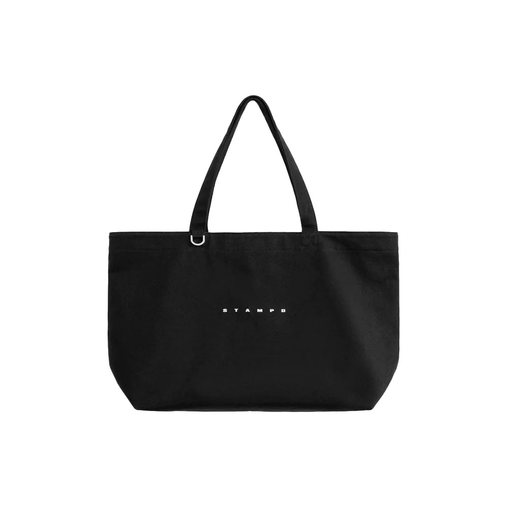 STAMPD スタンプド STAMPD CANVAS TOTE U4407AC トートバッグ 嚢 大静電容量 ブランド名ロゴタイプ ワンポイント 分かりやすい 表どおり