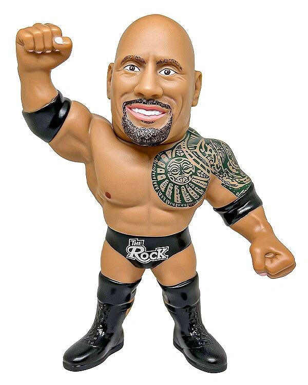 【発売中 】16dソフビコレクション021 WWE The Rock (ザ・ロック)