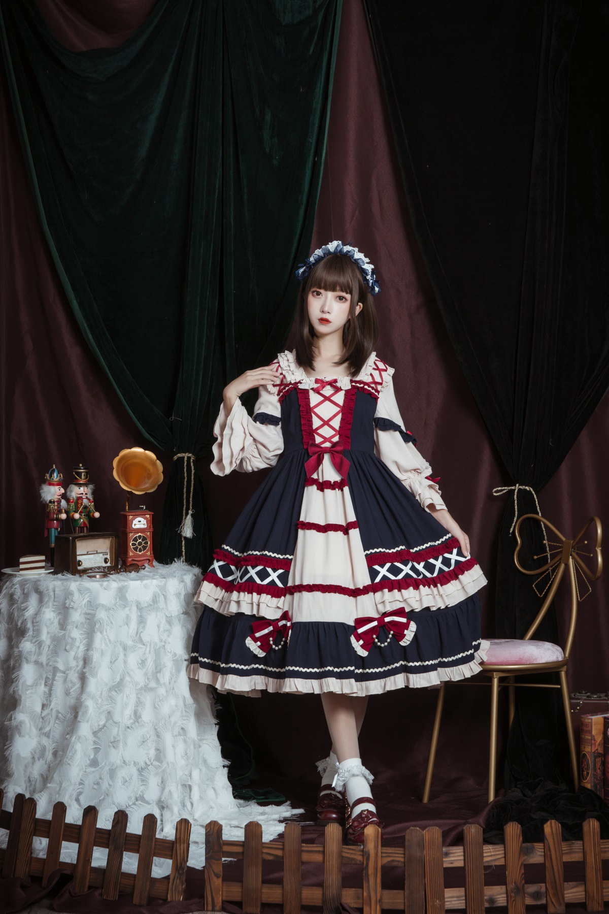 楽天市場 ハロウィン コスプレ 仮装 メイド服 ゴスロリ ロリータ ワンピース メイド セット レディース リボン付き ロリータ ワンピース 大人 大人用 ロング丈 女性 可愛いアイドル キャラクター アニメ 衣装 コスチューム Bau楽天市場店