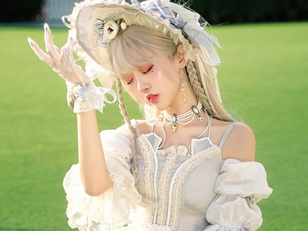ロリータ ボンネット 帽子 ヘアアクセサリー ロリィタ レディース 髪飾り 可愛い ゆめかわいい コスプレ ハロウィン  華やか ドレス 甘ロリ レース リボン 衣装 キャップ ヘッドアクセサリー ゴシック ヘッドドレス ヘッドアクセサリー ヘッドドレス 帽子  小物 bauty1557