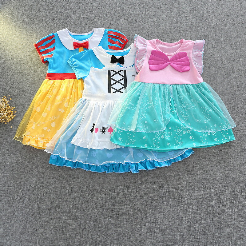 楽天市場 プリンセス ドレス 子供 キッズ ワンピース ハロウィン クリスマス テーマパーク ハロウィン衣装 子供ドレス こども 女の子 お姫様 子供服 キッズ衣装 なりきり 遊び会 Mte805 Bau楽天市場店