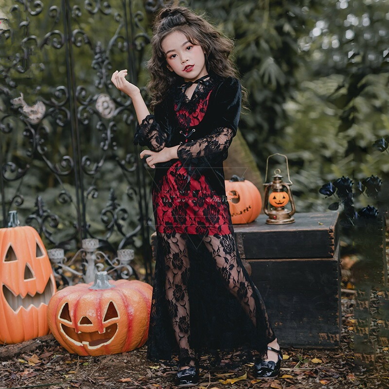 楽天市場 ハロウィン バンパイア 吸血鬼 コスチューム キッズ 巫女 悪魔 魔女 天使 子供用 女の子 ハロウイン 仮装 ハロウィーン ハロウィン衣装 ハロウィンコスチューム ワンピース コスプレ 子ども 子供 こども 衣装 子供服 可愛い かわいい 変身 ハロインmte5107