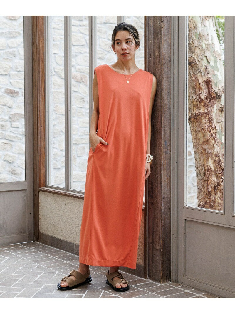 【楽天市場】【SALE／50OFF】(W)スリーブレスタックOP BAYFLOW ベイフロー ワンピース・ドレス ワンピース オレンジ