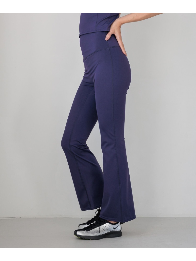 【HEREIAM】コンフォートフレアLEG HEREIAM ベイフロー 靴下・レッグウェア レギンス・スパッツ ブラック【送料無料】[ Fashion]
