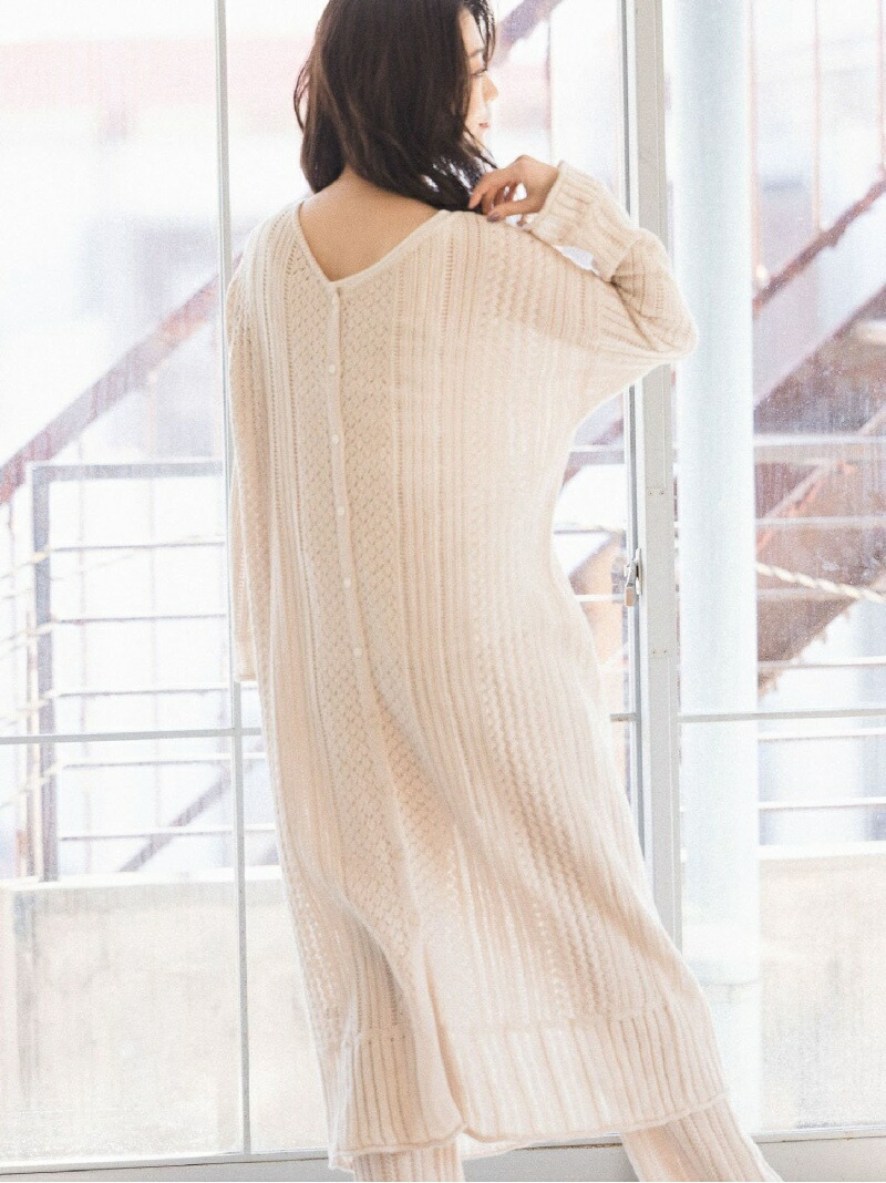 大流行中 W カギバリニットop Bayflow ベイフロー ワンピース ニットワンピース ベージュ ブラック ブルー 送料無料 Rakuten Fashion 最高の Www Bluewaterhomecare Com