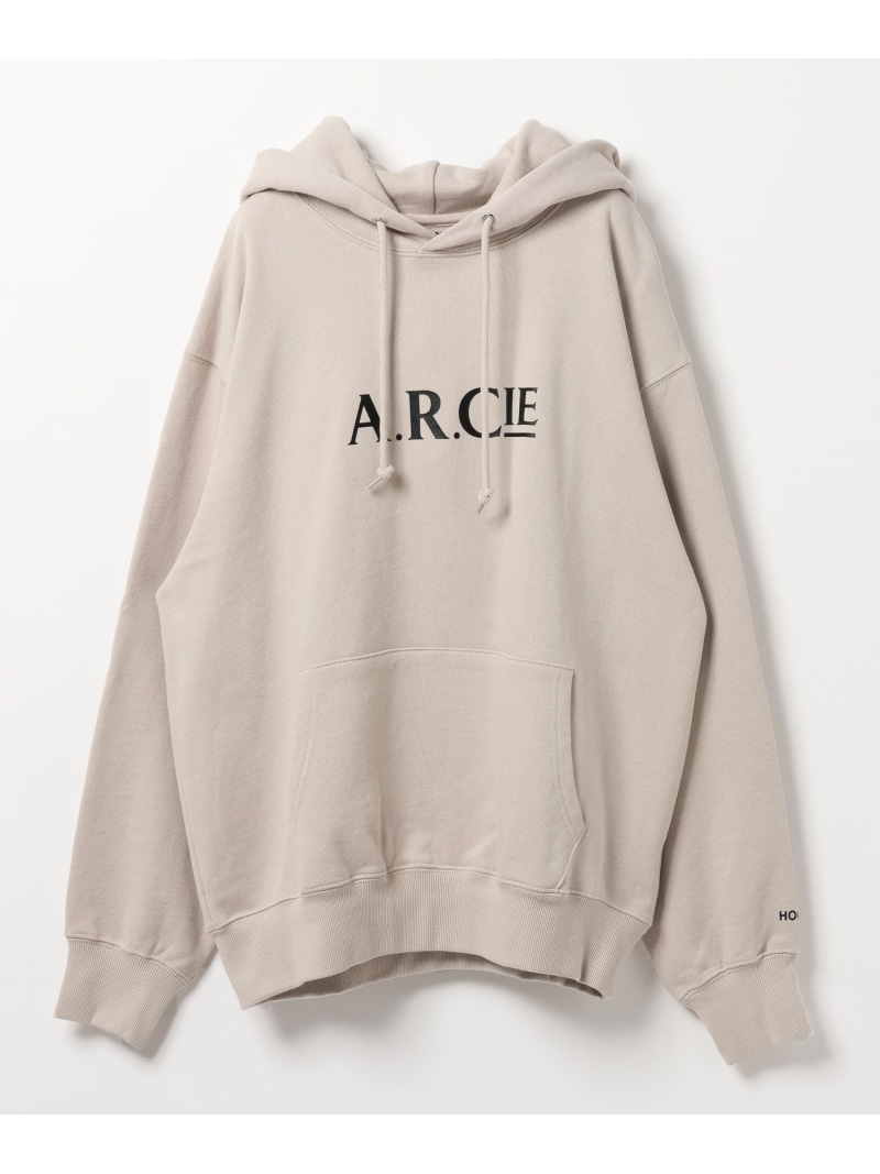 【AMERICAN RAG CIE】ロゴスウェットフーディー BAYFLOW ベイフロー トップス パーカー・フーディー ブラウン【送料無料】[ Fashion]