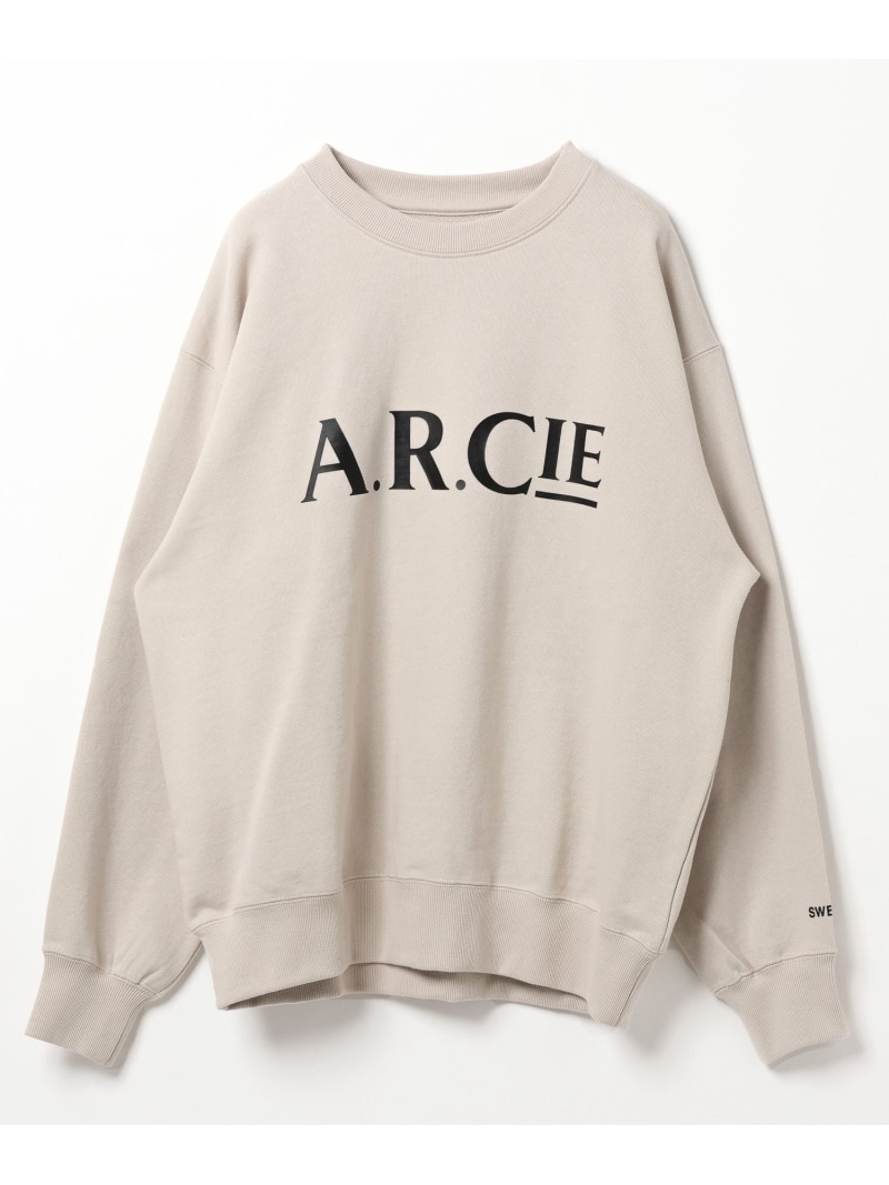 【AMERICAN RAG CIE】ロゴクルースウェット BAYFLOW ベイ流通 トップス スウェット・トレーナー 赤銅色【貨物輸送無料】[ Fashion]