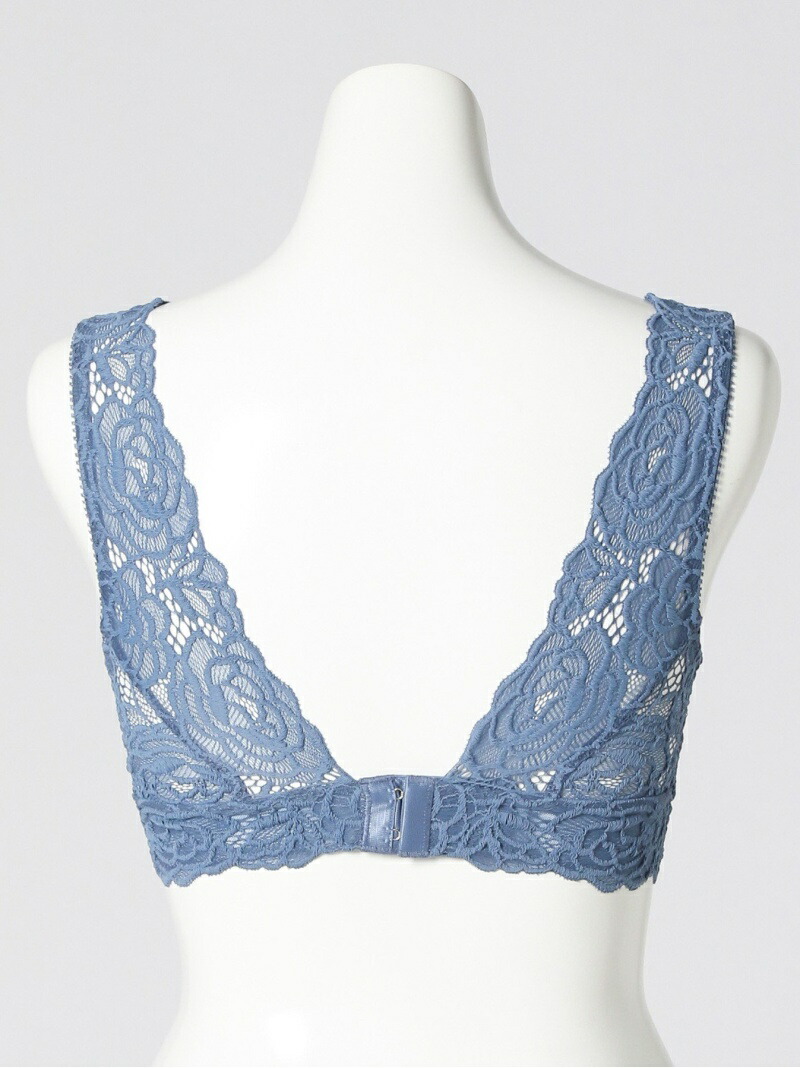 Rose Series Bayflow インナー Vバックレース ベストボディブラ ノンワイヤー ベイフロー