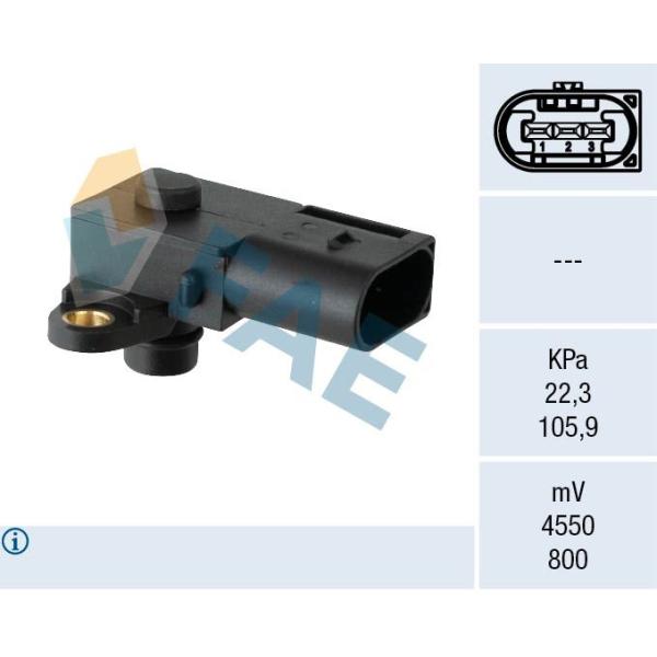 BMW 吸気圧センサー マップセンサー インマニプレッシャーセンサー 13628657300 優良品