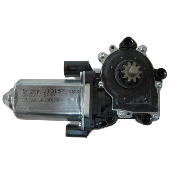 BMW E36 パワーウインドウレギュレーターモーター フロント 左 67628360978 純正|ベイサイドパーツ
