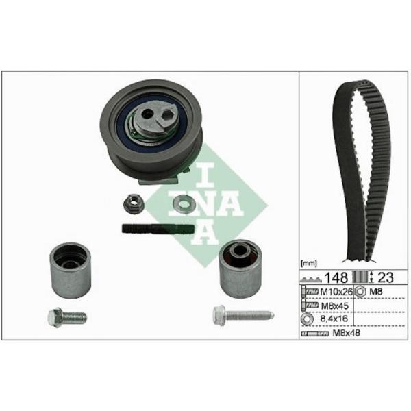 VW アウディ タイミングベルトテンショナーキット 06D109119B 06D109243C 06D109244E 06B109244 06F198119A 530044510 INA製