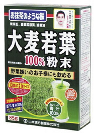 【２０個セット】【１ケース分】大麦若葉粉末100%　85g×20個セット　１ケース分　【正規品】 ※軽減税率対象品