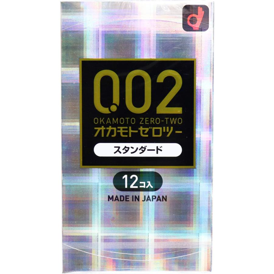 【１４４個セット】【１ケース分】うすさ均一　002 スタンダード12個入×１４４個セット　１ケース分 【正規品】【オカモト直価格】ゼロゼロツー