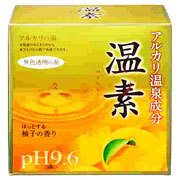 【２０個セット】 アース 温素 柚子の香り 30g×15包【医薬部外品】×２０個セット【正規品】