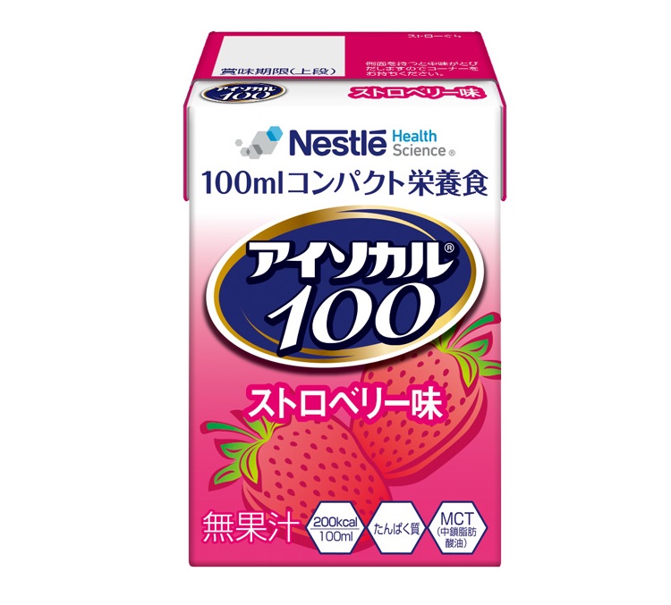 【３０個セット】 ネスレ アイソカル100 ストロベリー味(100ml)×３０個セット【正規品】※軽減税率対象品