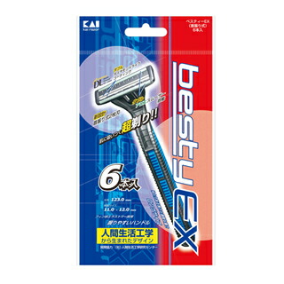 【３０個セット】 貝印 ベスティーEX6+2本入 &times;３０個セット【正規品】【k】【ご注文後発送までに1週間前後頂戴する場合がございます】【t-5】｜キュー バザール