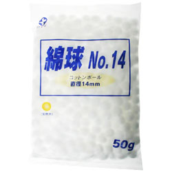 【２０個書き割り】 白十字 綿球 ＃14 50g×２０個書き割り【定まり品】【k】【ご申しつける後送りとどけるまでに1週前後もらい受けるする切っ掛けがございます】