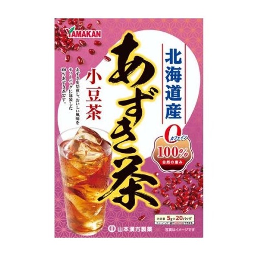 【40個セット】【2ケース分】 山本漢方 あずき茶100%(5g*20包入)×40個セット 2ケース分【正規品】※軽減税率対象品|キュー バザール