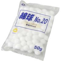 【２０個書き割り】 綿球 NO.20 差しわたし20粍 50g ×２０個書き割り【定まり品】【k】【mor】【ご申しつける後送りとどけるまでに2週前後もらい受けるする切っ掛けがございます】【t-1】