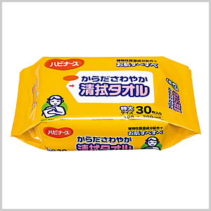 【３０個セット】 からださわやか清拭タオル 30枚入×３０個セット【正規品】【k】【mor】【ご注文後発送までに2週間前後頂戴する場合がございます】
