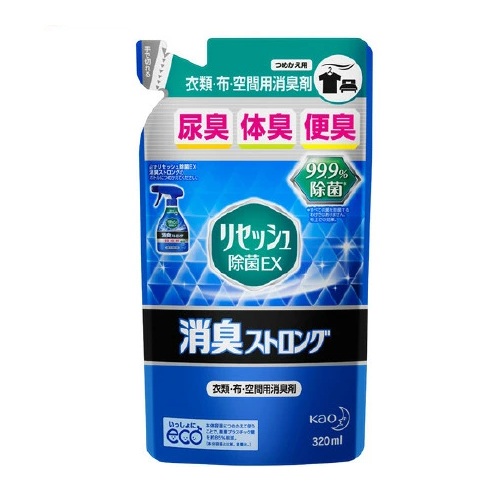 【２４個書き割り】【１容れもの分】 名取り草 リセッシュ 消臭吹きつける 除菌EX 消臭同盟罷工ロング つめかえ(320ml)×２４個書き割り １容れもの分【定め事品】
